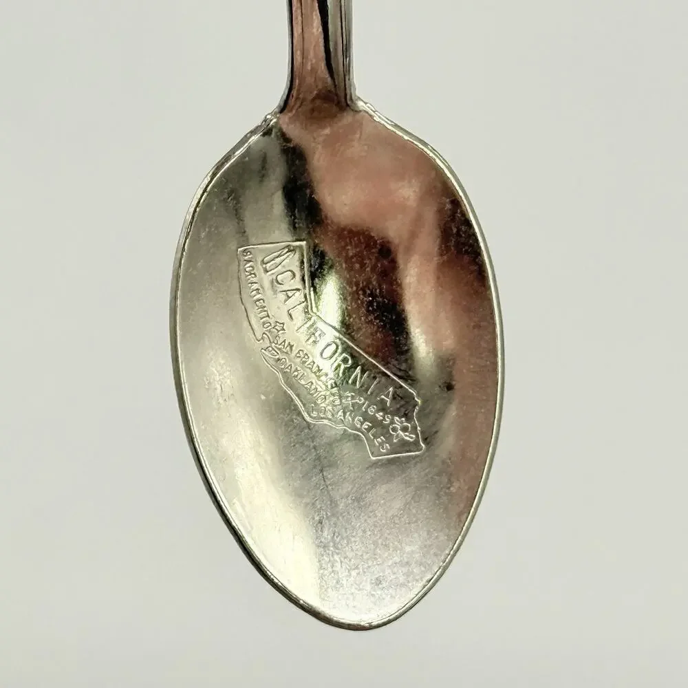 California Fort 1983 Silver Vintage Souvenir Spoon 4.5